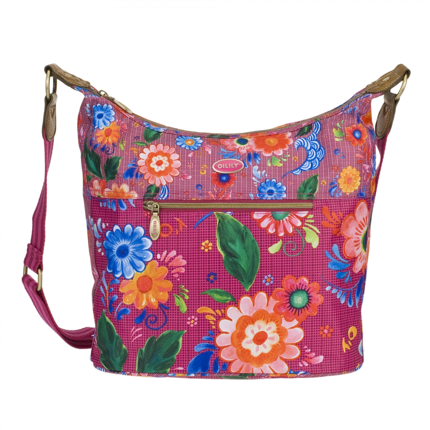 Oilily Tasche M Schultertasche Russian Rose Fuchsia